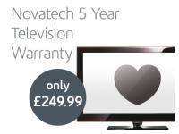 Novatech 5 Year Warranty For TVs pound2000