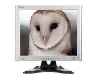 Novatech 17quot Silver amp Black Hard Glass 43 Multimedia 8MS TFT Screen