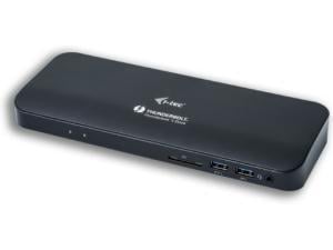 i-tec Thunderbolt™ 3 Dual 4K Docking Station + USB-C to DisplayPort Adapter + Power Delivery 85W, UK