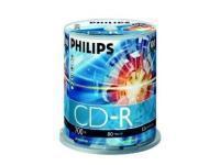 "Philips CD-R 52x  - 100 Pack"