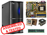 Barebone Bundle AMD X2 AM2 4200 Dual Core 1GB 667Mhz Dual Channel DDR Hiper 350W PSU  nForce 570 Motherboard