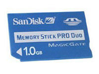 Memory Stick Pro Duo 1GB