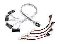 Adaptec MiniSAS SFF 8087 to 4 x SAS SFF 8482 Internal Cable
