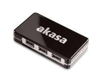 Akasa AK HB 02BKUK 7 Port External USB Hub Black
