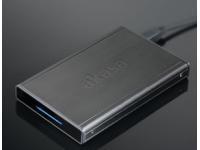 Akasa NOIR Brushed aluminium enclosure for SATA and SSD hard drives