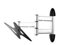 Alphason Pull Out Tilt and Swivel Bracket For TVs Between 23rdquo and 32rdquo VESA 75100200400x200 Maximum TV Weight 25Kg
