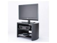 Alphason Finewoods Black Oak 3 Tier LCD TV Stand With Black Glass Top for up 37quot TVs