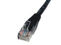 Novatech Network Cable Cat5 Cable 5m RJ 45 Ends Black