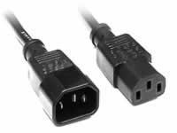 240v Power Cable Extension Lead 2m