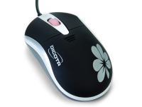 Dicota Blossom Notebook Mouse Black - USB