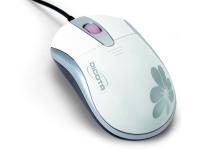 Dicota Blossom Notebook Mouse White - USB