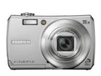 Fuji Finepix F100 Digital Camera Bundle 120 Mega Pixels 5 x Optical Zoom 27quot Display Silver With Free Case 1Gb Memory Card And 2 Screen Protectors
