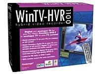 WinTV HVR 1100 PCIPCI analogdigital tv card gives DVD quality TV viewing and MPEG 2 quality recording under Windows XP or MCE inc Hauppauge remote control