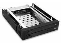 Icy Box IB 2226StS SATA Mobile Rack for 2x25 SATA HDD to 2xSATA Host in 1x35 Bay