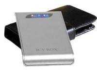 ICY BOX Icy Box 2.5" Silver Aluminium IDE Enclosure with LCD Display - USB