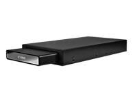 ICY BOX Icy Box 2.5" Black Aluminium SATA Enclosure with LED Status and Docking Station - USB and eSATA