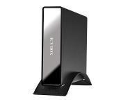 Icy Box 35quot Black Aluminium SATA Enclosure USB and eSATA