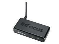 Present in HD and widescreen wirelessly InFocus39 new LiteShow II wireless adapter connects personal computers to InFocus digital projectors wirelessly