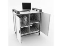 LapCabby 20V 20 Port Laptop Trolley Vertical