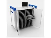 LapCabby 32H 32 Port Laptop Trolley Horizontal