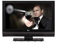 LG 32" 720p LCD HD TV 5000:1 Contrast Ratio, 2x HDMI, Gloss Black With SRS Surround Sound