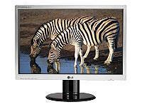 LG L226WT 22" LCD TFT, Silver, 2ms, 16:10, 3000:1 Contrast Ratio, 1680 x 1050 Resolution, DVI