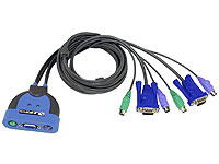 Linksys ProConnect - Monitor/keyboard/mouse switch - 2 ports