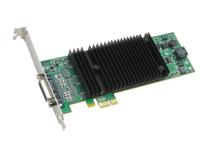 Matrox Millennium P690 Low Profile PCIe x 1 128MB DualHead fanless two DVI I to HD15 adapters LFH60 to dual DVI I cable LP bracket