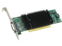 Matrox Millennium P690 Plus LP PCI 256MB DualHead quad upgradeable fanless two DVI I to HD15 adapters LFH60 to dual DVI I cable LP bracket