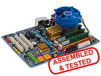 Motherboard Bundle Intel Core 2 Duo E6320 1024MB 667Mhz DDR2 Heatsink And Fan Gigabyte Motherboard