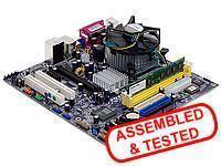 Motherboard Bundle - Intel Core 2 Duo E6300 LGA 775Soc 1024MB DDR Heatsink And Fan