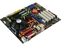 Motherboard Bundle Intel Core 2 Duo E8400 2048MB 800Mhz DDR2 Heatsink And Fan MSI Intel P45 Motherboard