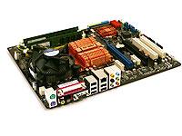Motherboard Bundle Intel Core 2 Quad Q9300 2048MB 800Mhz DDR2 Heatsink And Fan nVidia P5n Motherboard
