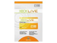 Xbox 360 2100 Points Card Microsoft Xbox 360 Points Card