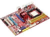MSI K9A2 CF, AMD 790FX, AM2+, PCI-E (x16), DDR2 533/667/800/1066, SATA II, SATA RAID, ATX