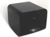 Nexus Psile Mini ITX Case Silent Media Case Built In DVD Drive Black