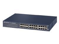 Netgear 24 Port 10100 Rackmountable Unmanaged Ethernet Switch
