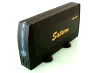 Novatech 3.5" Hdd Enclosure One Touch Backup Alloy Black