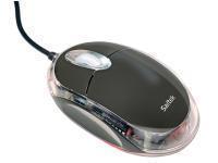 Saitek Black Optical Notebook Mouse - USB