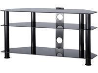 Novatech LCD TV Stand in high gloss black for 32" LCD / Plasma's