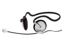Novatech Stereo Headset With Mic And 4 colour Inlays - Pink - Black - Blue And Silver