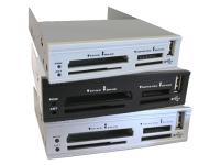 Novatech Internal All-in-One Card Reader - Silver