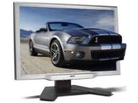 Novatech 24quot LCD Monitor 1920x1200 5ms 10001CR built in speakers Silver