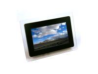 NOVATECH 7quot Black Digital Photo Frame with LCD Display Set The Length Of Time Each Image Is Displayed