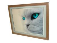 Pictorea Pro 12quot Digital Photo Frame Light Wood Create A Slideshow Or Display One Picture At A Time