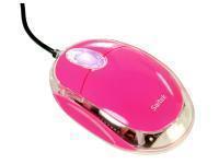 Saitek Pink Optical Notebook Mouse - USB