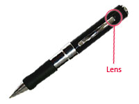 Novatech 2Gb Spy Pen Digital Video Recorder USB Pen Voice Recorder And A Pen
