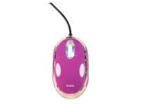 Saitek Violet Optical Notebook Mouse - USB