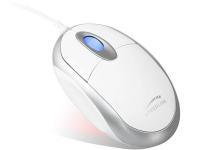 Novatech Snappy White Optical Notebook Mouse - USB