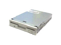 1.44MB 3.5 Inch Floppy Disk Drive (Silver)
